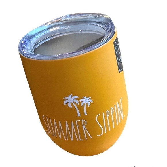 🇺🇲 Rae Dunn 🌴 SUMMER SIPPIN' Tumbler / Stemless Wine Cup - Picture 7 of 12